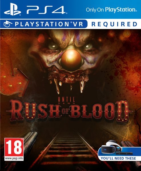 PS4 UNTIL DAWN RUSH OF BLOOD